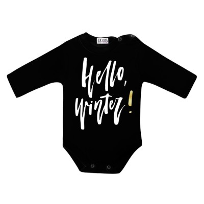 Carra Hello Winter бебешко боди